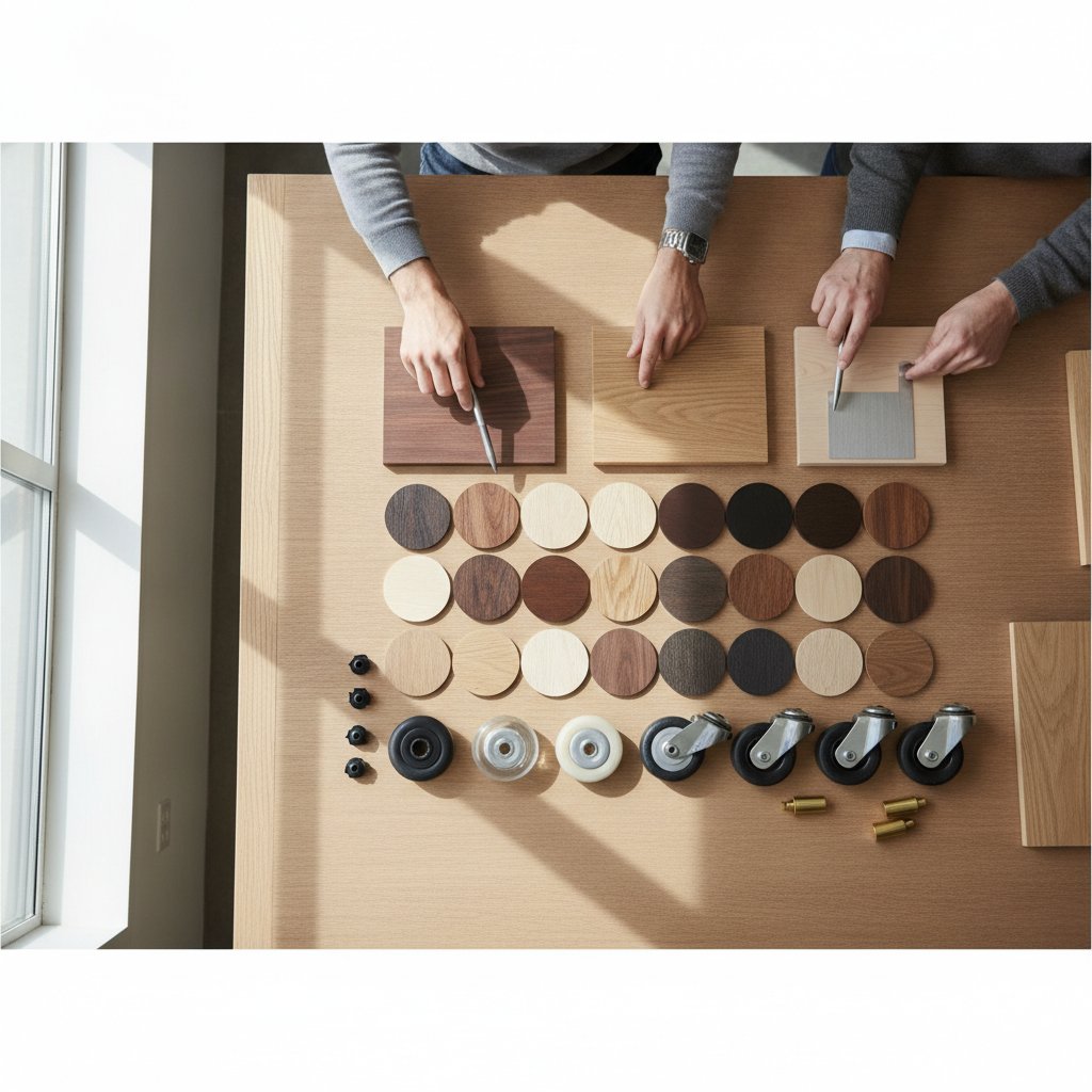 Custom desk specifications